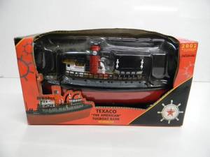lot 26 image: ERTL COLLECTIBLES LIMITED EDITION - TEXACO THE AMERICAN TUGBOAT BANK - NEW IN BOX - VERY COOL PIECE - SEE PICTURES