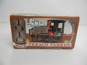 lot 27 image: ERTL COLLECTIBLES LIMITED EDITION - TEXACO 1910 MACK TEXACO TANKER BANK - NEW IN BOX - VERY COOL PIECE - SEE PICTURES