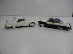 lot 51 image: SUNNYSIDE 124 SCALE 1955 FORD CROWN VICTORIA SS 8704-5 &  - SUNNYSIDE 124 SCALE 1955 FORD THUNDERBIRD SS 7714 - GREAT PIECES - SEE PICTURES