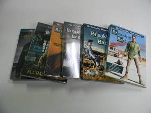 lot 62 image: COMPLETE SET OF BREAKING BAD DVDs - 5 SEASONS - SEE PICTURES