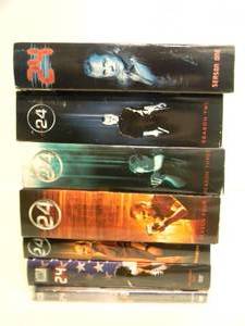 lot 64 image: SET OF GAME OF 24 DVDs - 7 SEASONS - SEE PICTURES