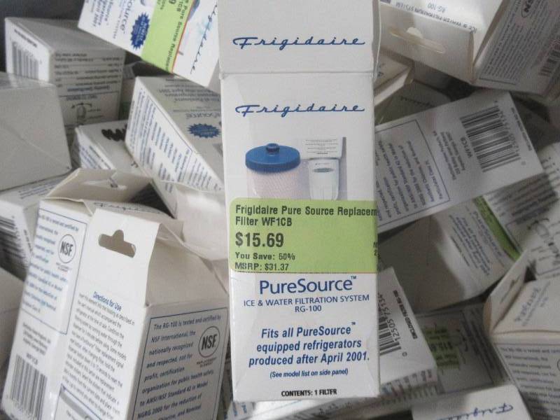 WHOLESALE BINS OF WATER FILTERS (SEE PHOTOS)