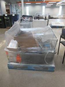 WHOLESALE PALLET OF VIDEO GAMES, CLEANING SUPPLIES, SEATING, SMALL HAND TOOLS & MORE (SEE PHOTOS)