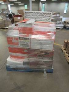 WHOLESALE PALLET OF LIGHTING, PLUMBING, AIR FILTERS & MORE (SEE PHOTOS)