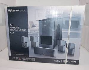 lot 18 image: New in Box...Kamron Audio 5.1 HD Home Theater System KA-9
