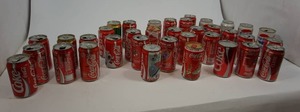 lot 43 image: Limited Edition Coca-Cola Can Collection