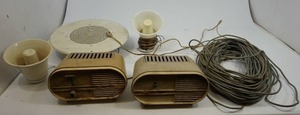 lot 54 image: Vintage Fanon Megaphone System