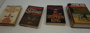 lot 55 image: Set of Four Stephen King Books