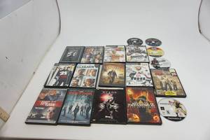 lot 123 image: 17) DVD and Gaming Collection