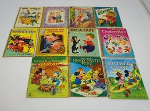 lot 129 image: 11) Very Vintage Childrens Books