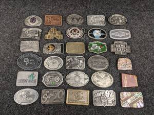 Lot of Belt Buckles & Bolo Ties - Themes such as Southwest, Agricultural, Minnesota, Texas, Tractors, and MORE