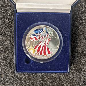 1999 Colorized American Silver Eagle - 1 Troy Oz.