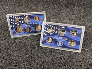 2005 United States Mint Proof Set with 2005 50 State Quarters Proof Set