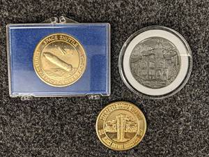 Lot of (3) Commemorative and Collectible Coins