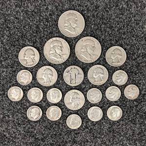 Lot of (22) Silver Coins - See Description