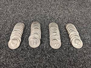Lot of (39) 1976 Kennedy Half Dollar Coins