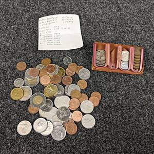 Lot of Canadian Coins with Coin Wallet