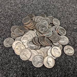 1976 Lot of (93) Bicentennial Quarters