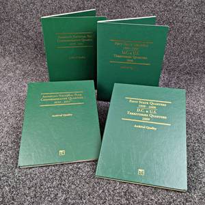 1999-2021 State Quarters & National Parks Quarters Collections - Includes (4) Books with 112 Coins Total