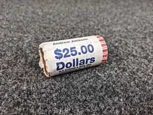 Roll of (23) 2008 United States Presidential Dollar Uncirculated Coins - Andrew Jackson