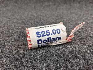 Roll of (23) 2008 United States Presidential Dollar Uncirculated Coins - Martin Van Buren