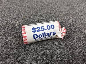 Roll of (23) 2009 United States Presidential Dollar Uncirculated Coins - William Henry Harrison