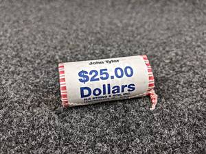 Roll of (23) 2009 United States Presidential Dollar Uncirculated Coins - John Tyler