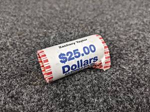 Roll of (23) 2009 United States Presidential Dollar Uncirculated Coins - Zachary Taylor