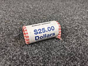 Roll of (23) 2011 United States Presidential Dollar Uncirculated Coins - Andrew Johnson
