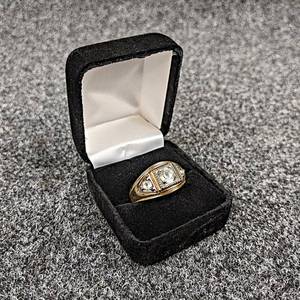 Mens 18K Gold Ring