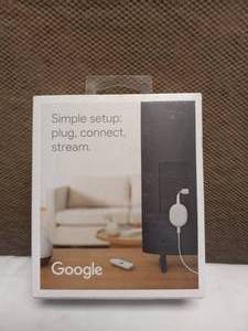 GOOGLE CHROMECAST WITH GOOGLE TV 4K