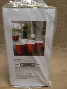 GAINT BEER PONG GAME