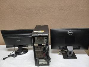 DELL COMPUTER WITH (2) MONITORS
