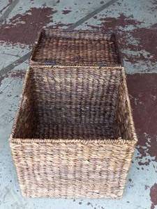 WICKER STORAGE BASKET