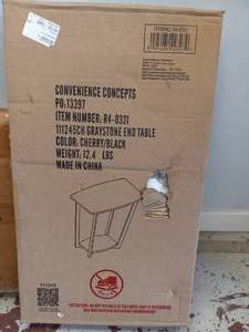 GRAYSTONE END TABLE