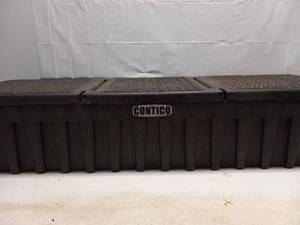 CONTICO BLACK PLASTIC TRUCK TOOLBOX