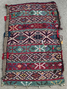 lot 275 image: Handmade Persian Oriental Rug Carpet - Stripes
