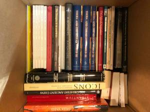 lot 466 image: Box of Unsorted Books - History, Academic, Travel, Misc.