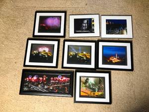 lot 91 image: Grp 8 Framed Travel Pictures