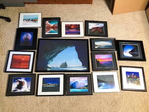 lot 92 image: Lrg Grp 15 Nautical Framed Pictures