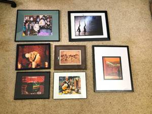 lot 120 image: 7 Framed Travel Photos