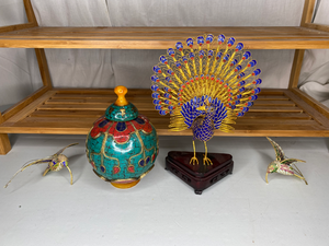 lot 76 image: 16 Egyptian Revival Style Decorative Objects
