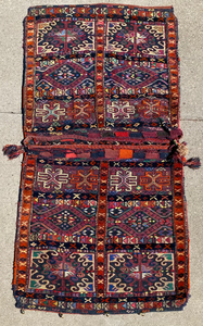 lot 265 image: Handmade Persian Oriental Rug Carpet - Bags