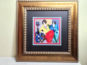 lot 210 image: Itzchak Tarkay Signed and Numbered Serigraph Print COA
