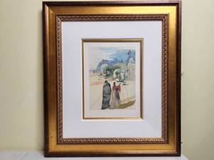 lot 209 image: Salvador Dali Divine Comedy Woodcut COA