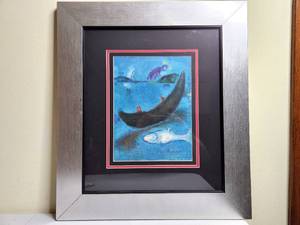 lot 218 image: Marc Chagall Hand Signed Lithograph with COA