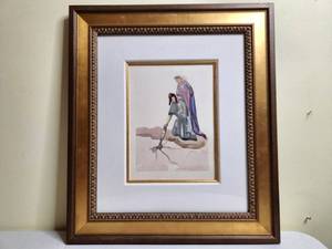 lot 215 image: Salvador Dali Divine Comedy Woodcut Purgatory COA