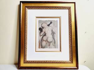 lot 212 image: Salvador Dali Divine Comedy Woodcut Purgatory COA