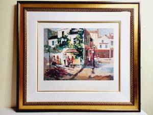 lot 207 image: Mark King Limited Edition Serigraph Signed COA