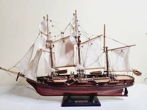 lot 408 image: Two Model Ships, the Alabama and another